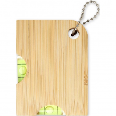 Logotrade promotional giveaway picture of: Levo bamboo bottle opener with level 
