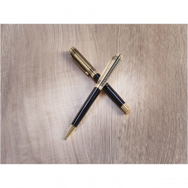 Logo trade business gift photo of: Legato ballpoint and rollerball pen set