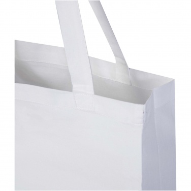 Logotrade promotional merchandise photo of: Madras 140 g/m² GRS recycled cotton gusset tote bag