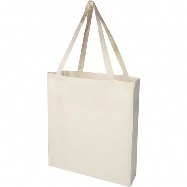 Logotrade promotional gifts photo of: Madras 140 g/m² GRS recycled cotton gusset tote bag