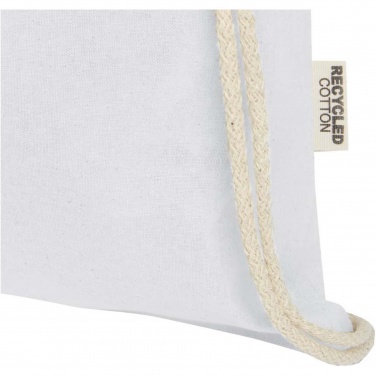 Logotrade promotional products photo of: Oregon 140 g/m² GRS recycled cotton drawstring bag