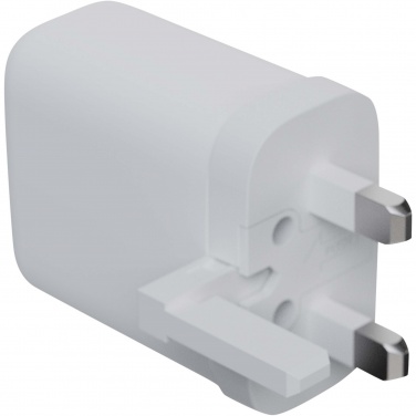 Logotrade promotional item picture of: Xtorm XEC067G GaN² Ultra 67W wall charger - UK plug