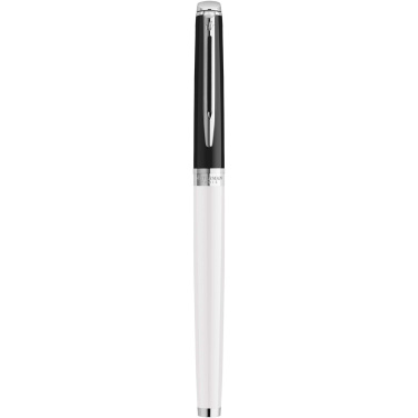Logotrade promotional items photo of: Hemisphere colour blocking fountain pen with palladium trim