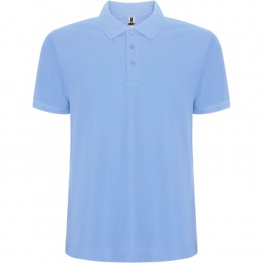 Logo trade advertising products image of: Pegaso Premium short sleeve men's polo