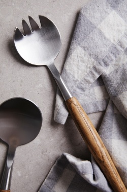 Logo trade promotional gifts picture of: VINGA Retro serving cutlery