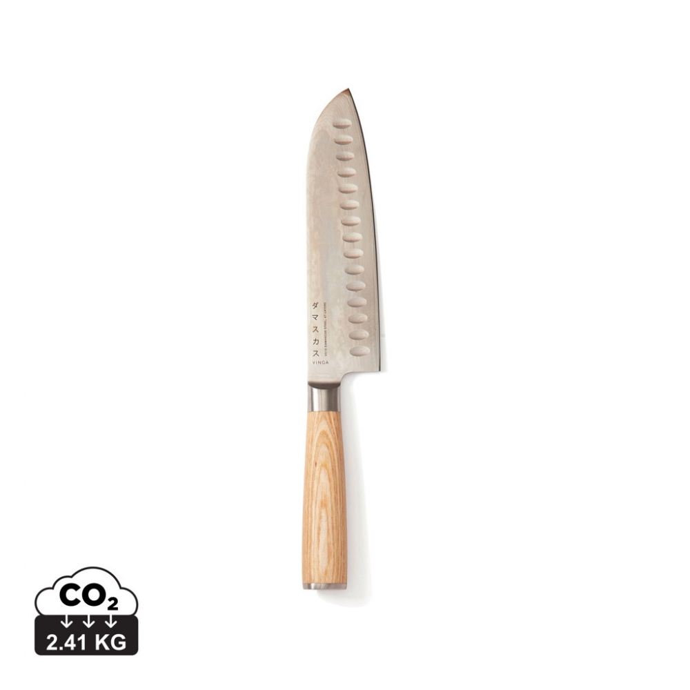 Logotrade promotional items photo of: VINGA Hattasan Damascus Santoku knife