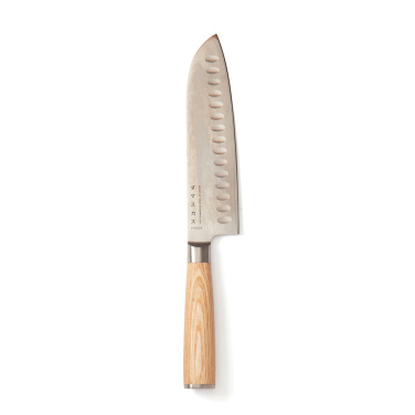 Logo trade business gifts image of: VINGA Hattasan Damascus Santoku knife