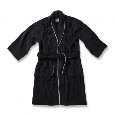 Logo trade corporate gift photo of: VINGA Harper bathrobe S/M