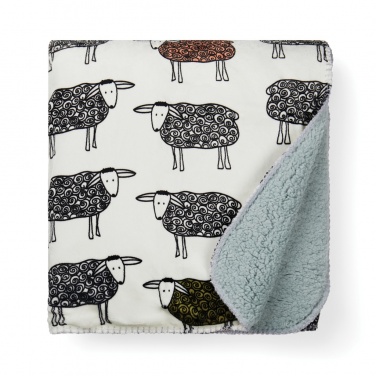 Logotrade promotional gift image of: VINGA Sheep GRS recycled PET pile blanket