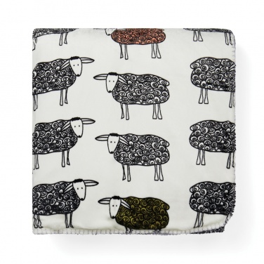 Logo trade promotional merchandise photo of: VINGA Sheep GRS recycled PET pile blanket