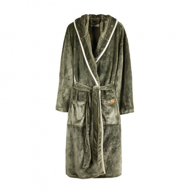 Logotrade corporate gift picture of: VINGA Louis luxury plush GRS RPET robe size S-M