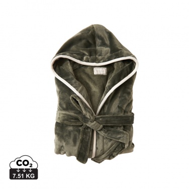 Logotrade promotional merchandise image of: VINGA Louis luxury plush GRS RPET robe size S-M