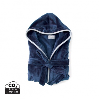 Logo trade promotional item photo of: VINGA Louis luxury plush RPET robe size L-XL