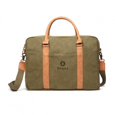 Logotrade promotional giveaways photo of: VINGA Bosler RCS recycled canvas computer bag