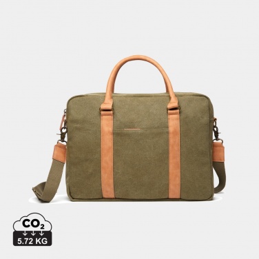 Logo trade promotional item photo of: VINGA Bosler RCS recycled canvas computer bag