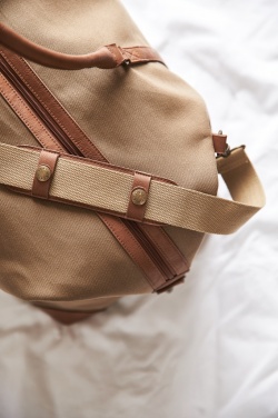 Logo trade promotional product photo of: VINGA Sloane RCS RPET weekender bag