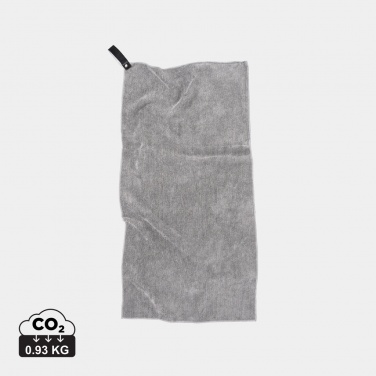 Logo trade corporate gifts image of: VINGA GRS RPET active dry towel 40 x 80cm