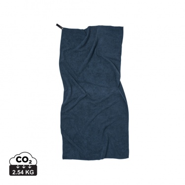 Logotrade promotional product picture of: VINGA GRS RPET active dry towel 140 x 70cm