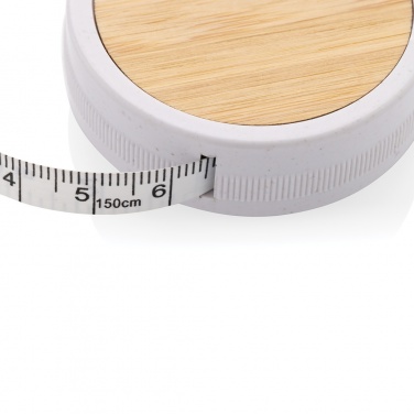 Logotrade promotional products photo of: RCS recycled plastic & bamboo tailor tape