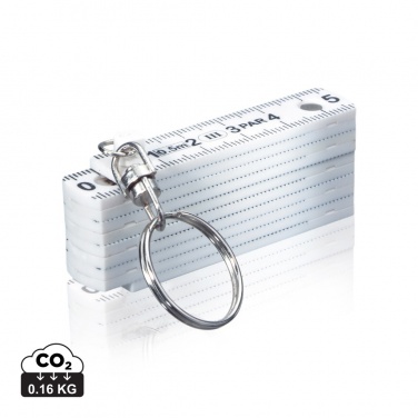 Logo trade promotional merchandise photo of: Mini folding rule
