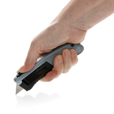Logotrade corporate gift image of: RCS certified recycled plastic Auto retract safety knife