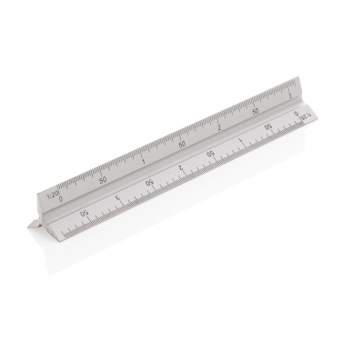 Logotrade promotional merchandise photo of: 15cm. Aluminum triangular ruler