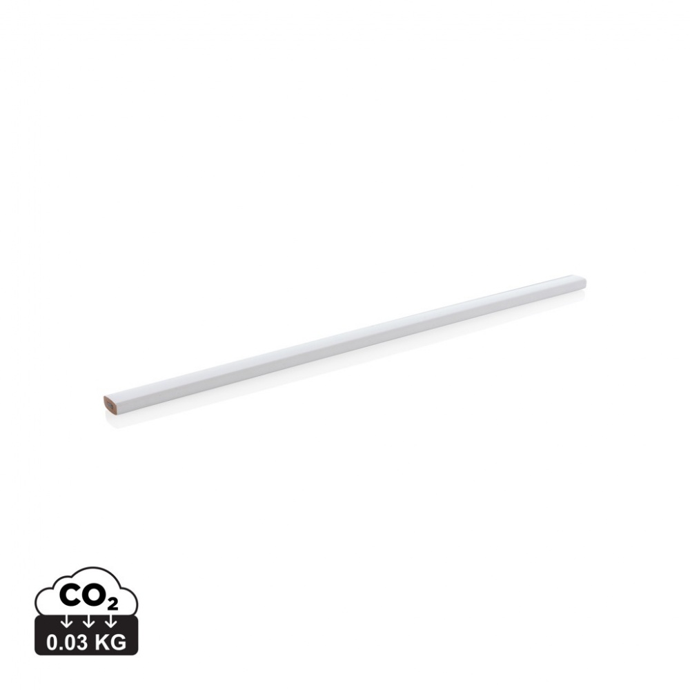 Logotrade promotional item image of: 25cm wooden carpenter pencil