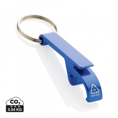 Logotrade business gift image of: RCS recycled aluminum bottle and can opener