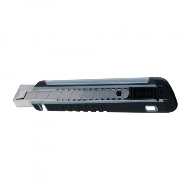 Logo trade promotional giveaway photo of: Refillable RCS rplastic heavy duty snap-off knife soft grip