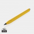 Eon RCS recycled aluminum infinity multitasking pen, yellow