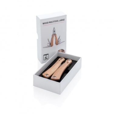 Logo trade advertising products picture of: Wood multitool