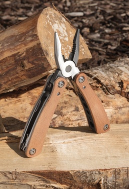 Logo trade promotional merchandise image of: Wood multitool