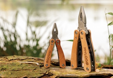 Logo trade promotional merchandise image of: Wood multitool