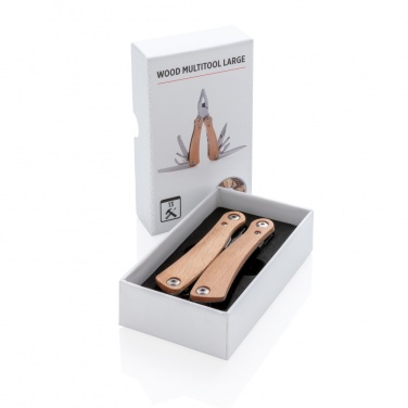 Logo trade promotional products image of: Wood multitool