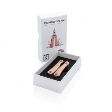 Logotrade promotional items photo of: Wood multitool mini