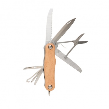 Logo trade corporate gifts image of: Wood pocket knife