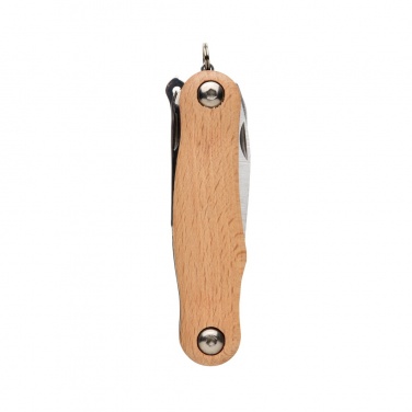 Logo trade advertising product photo of: Wood pocket knife