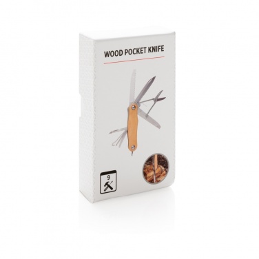 Logotrade promotional gifts photo of: Wood pocket knife