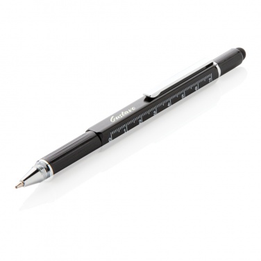 Logotrade promotional product image of: 5-in-1 aluminium toolpen