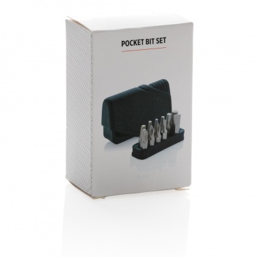 Logo trade promotional merchandise photo of: Pocket bit set 13 pcs