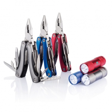 Logotrade promotional item image of: Multitool and torch set