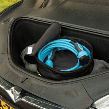 Logo trade corporate gift photo of: Volty Aware™ RPET EV-cable storage bag