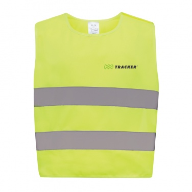 Logotrade promotional merchandise image of: GRS recycled PET high-visibility safety vest 3-6 years