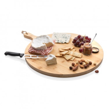 Logotrade promotional product image of: Ukiyo bamboo round serving board