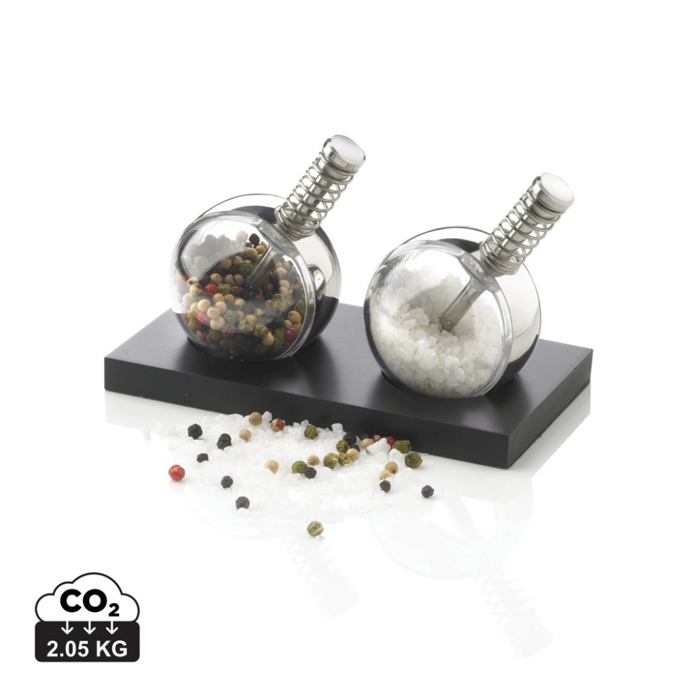 Logotrade promotional gift picture of: Planet pepper & salt set