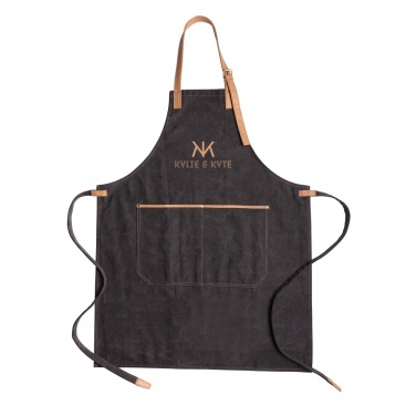 Logotrade promotional merchandise picture of: Deluxe canvas chef apron