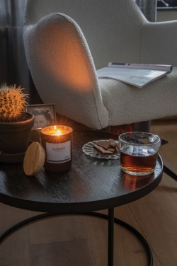Logotrade promotional merchandise image of: Ukiyo deluxe scented candle with bamboo lid