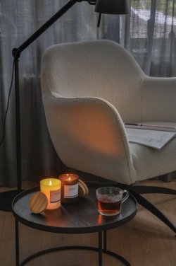 Logo trade promotional gifts picture of: Ukiyo deluxe scented candle with bamboo lid