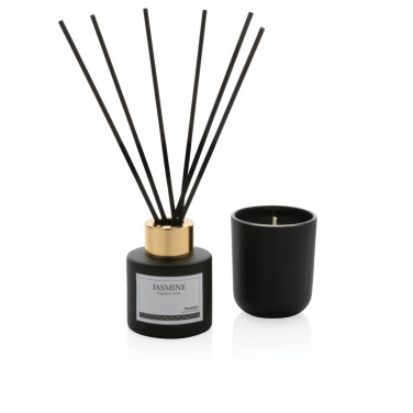 Logo trade promotional gift photo of: Ukiyo candle and fragrance sticks gift set