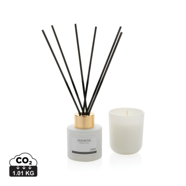 Logotrade promotional gift picture of: Ukiyo candle and fragrance sticks gift set